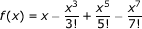 Limit of the following series as x approaches π/2 is
