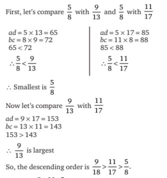 In such fractions, you can either divide directly or you
can use the following way.