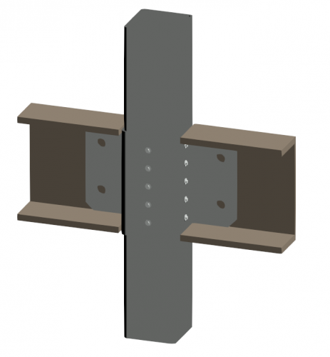 SHS-PFC Beam LH Corner Cleat