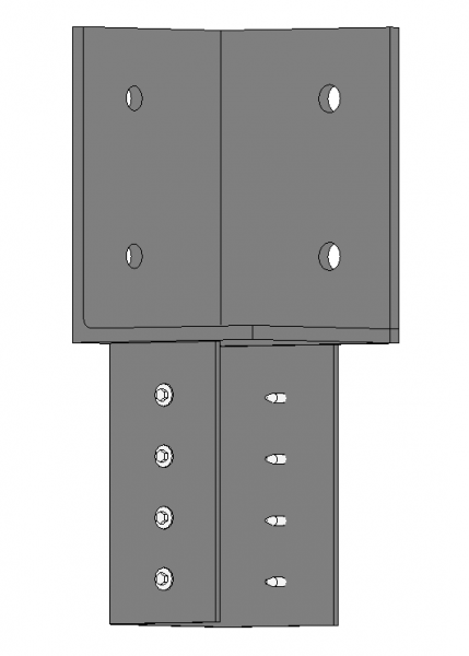 SHS-Top Plate Cleat - Corner