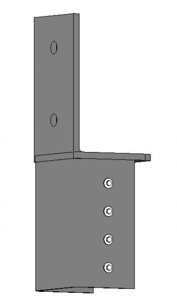 SHS-Top Plate Cleat - Single