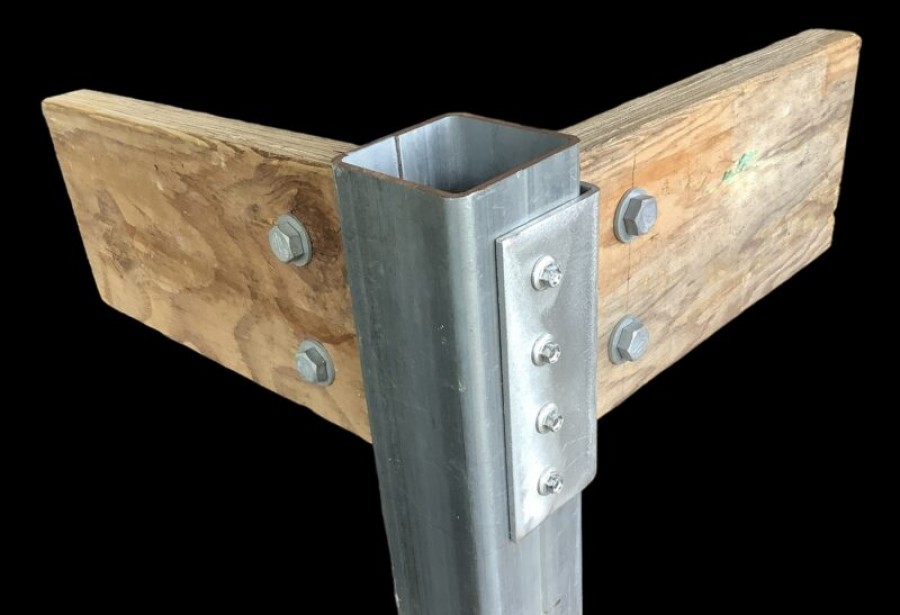 SHS-Timber Beam Corner Cleat (Inside View)