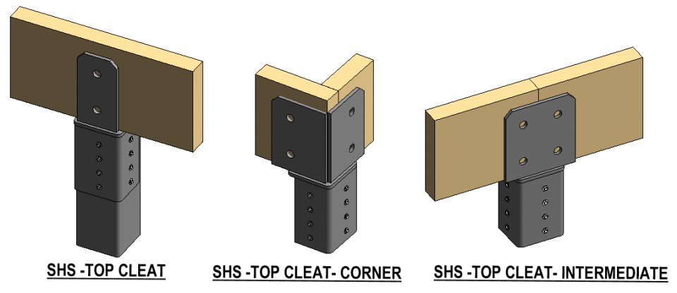 Timber Beam - Top Plate Cleats